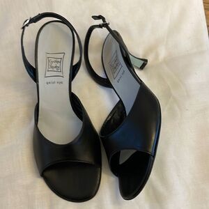 Cynthia Rowley Black Sandals Sleek Minimalist Design